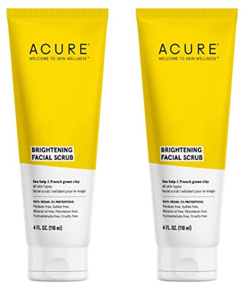 Acure Organics Brightening Facial Scrub (2-pack)