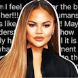 If You Came for Chrissy Teigen on Her Worst Day of Pain, You're a Vile Human