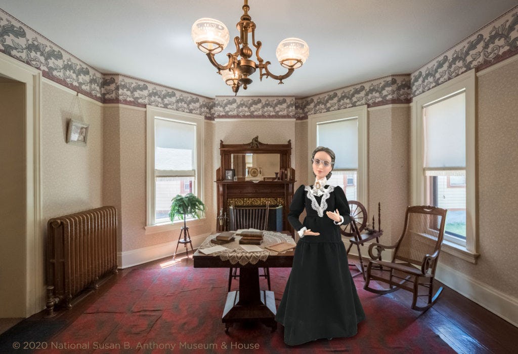 Barbie Adds Susan B. Anthony To Its ‘Inspiring Women’ Doll Line