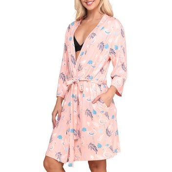 Doublju Women's Kimono Robe