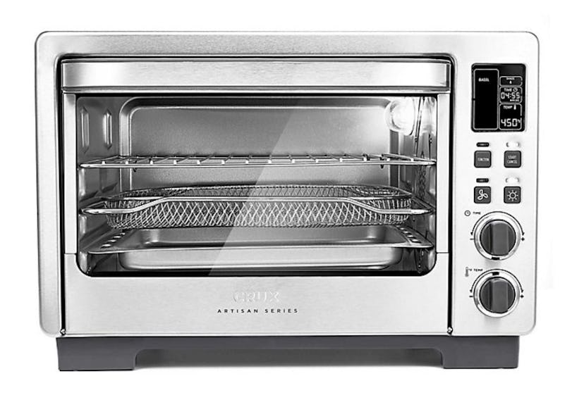 CRUX® Artisan Series 6 Slice Digital Air Frying Toaster Oven