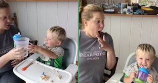 Amy Schumer's son says dad
