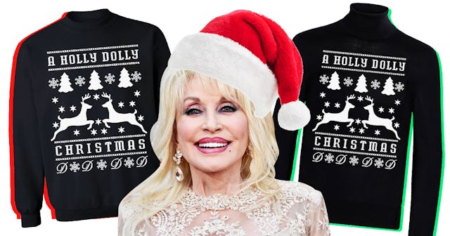 There’s Dolly Parton Christmas Sweaters And We’ve Never Needed Them More