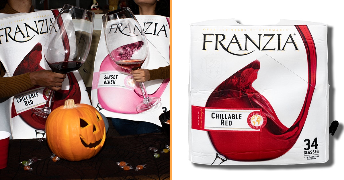 Franzia Chillable Red Box Wine Costume