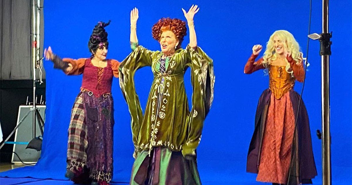 Bette Midler Shares Sneak Peek At ‘Hocus Pocus’ Reunion