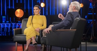 Kim Kardashian On David Letterman's Netflix Show May Surprise You
