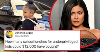 Kylie Jenner Is Being Shamed For Stormi's $12,000 Hermes Backpack