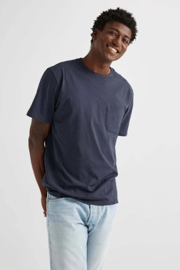 Men's Pima Crew Pocket Tee