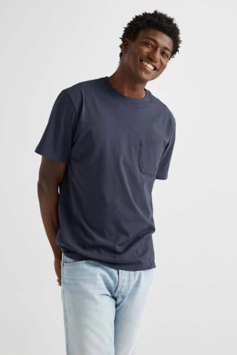 Men's Pima Crew Pocket Tee