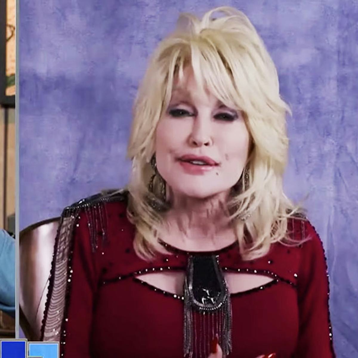 Stephen Colbert Is All Of Us Weeping As Dolly Parton Sings To Him