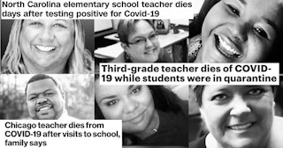 We're Sacrificing Our Teachers: Several Already Reported Dead From COVID