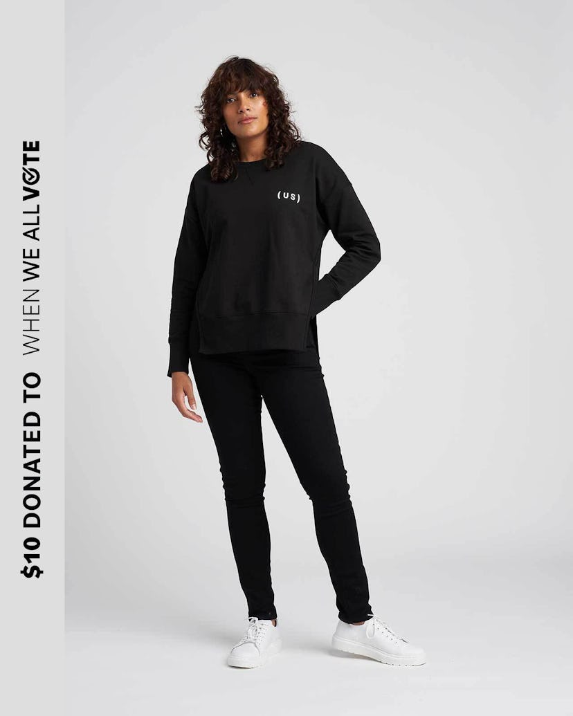 Vote With (Us) Fiona Open Side Sweatshirt