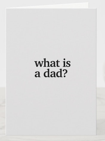 What Is A Dad Funny Pregnancy Announcement Card