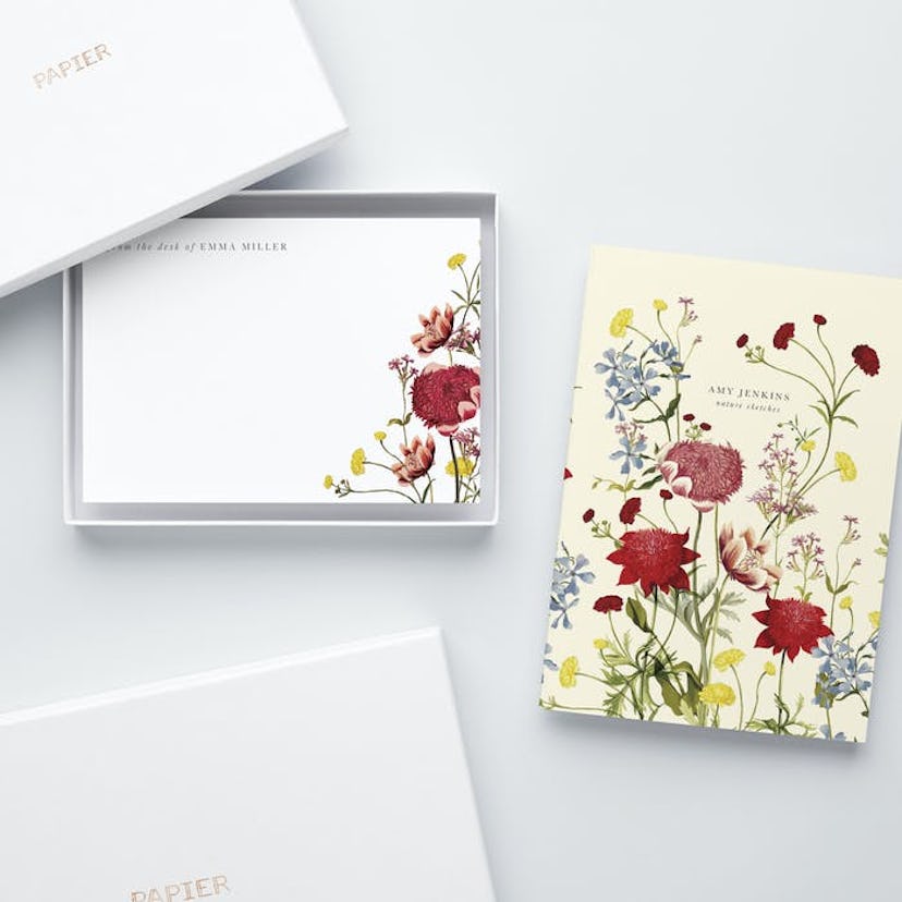 Papier Wildflower Notebook & Notecard Set