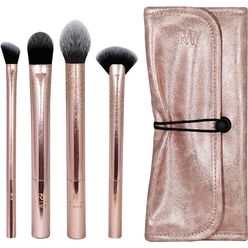 Real Techniques Rosy All Night 5 Piece Brush Kit