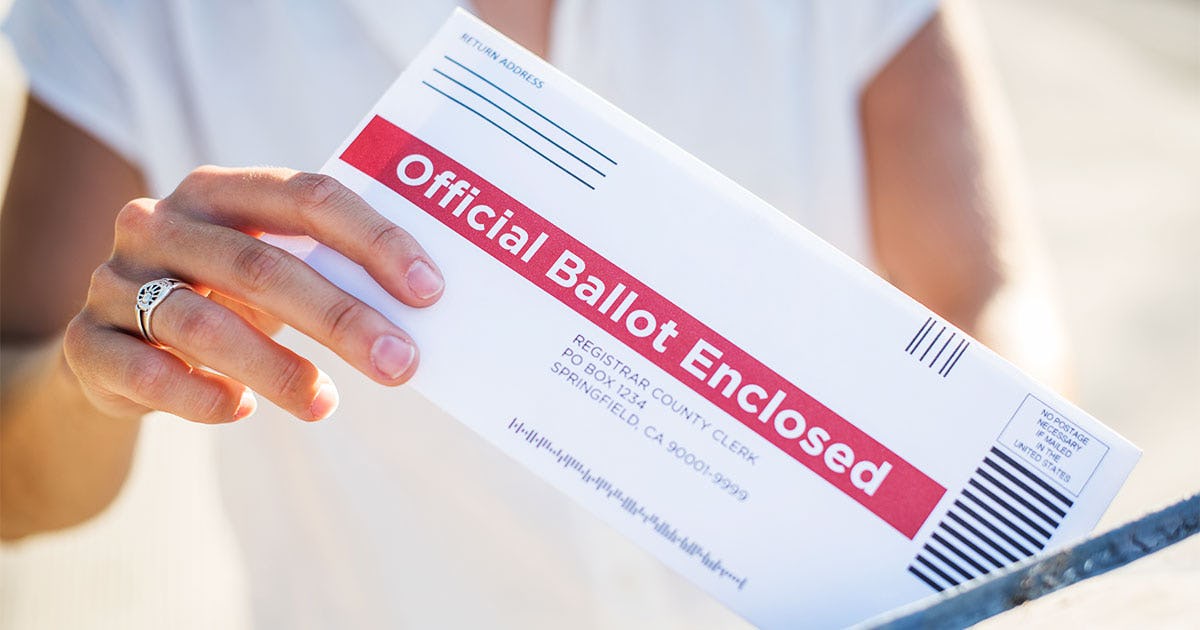 You Can Check To Confirm Your Mail-In Ballot Was Received And Accepted