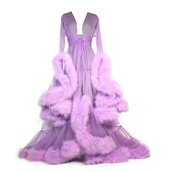 Wearing This Feathered Robe Daily Is A Good Way To Say, ‘Yes, I’ve Lost It’