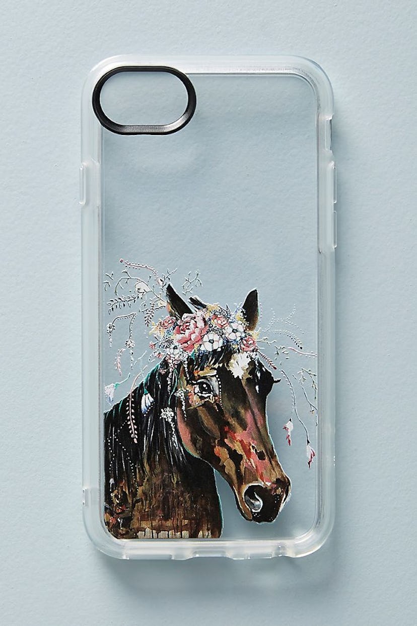Casetify Horse in Bloom iPhone Case