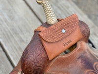 Personalized Horse Saddle Bag