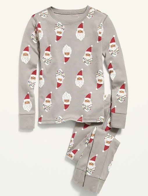 old navy black santa pajama pants