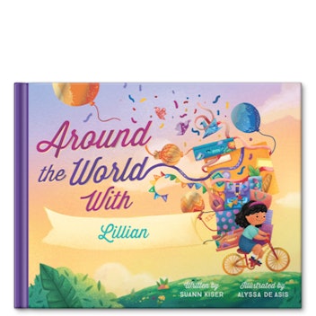 Around the World Personalized Story Book