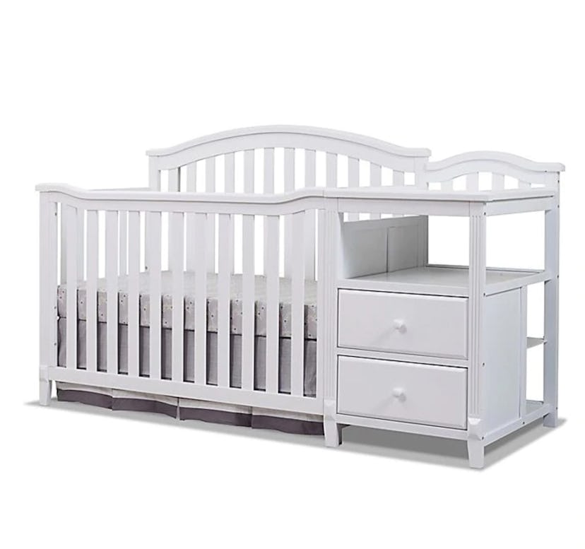 Sorelle Berkley 4-in-1 Convertible Crib and Changer