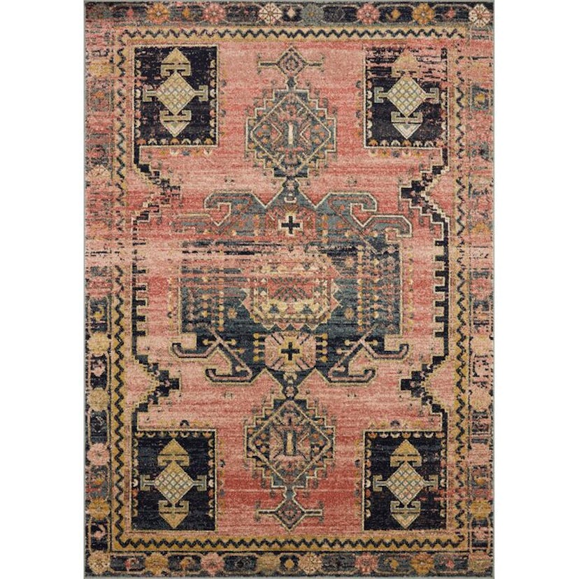 Foundry Vergara Southwestern Rose Area Rug