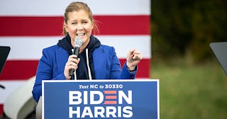 amy schumer biden rally north carolina