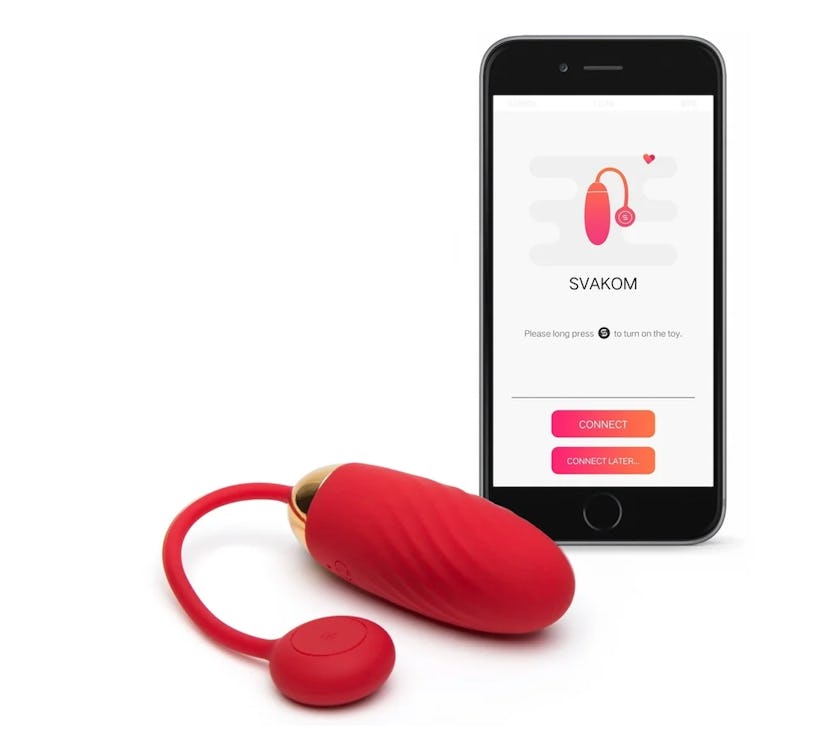 Svakom Ella App Controlled Textured Love Egg Vibrator