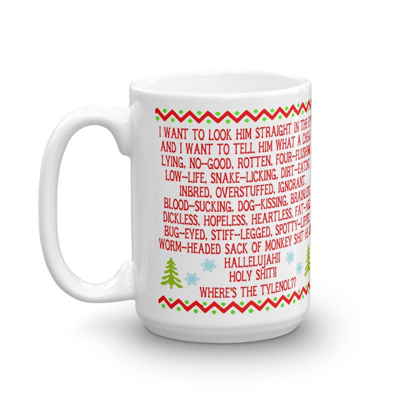 Clark Griswold Christmas Rant/Speech Coffee Mug