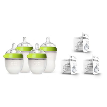 comotomo 7-Piece Baby Bottle Gift Set