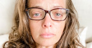 Stephanie Hanrahan's selfie with a neutral facial expression