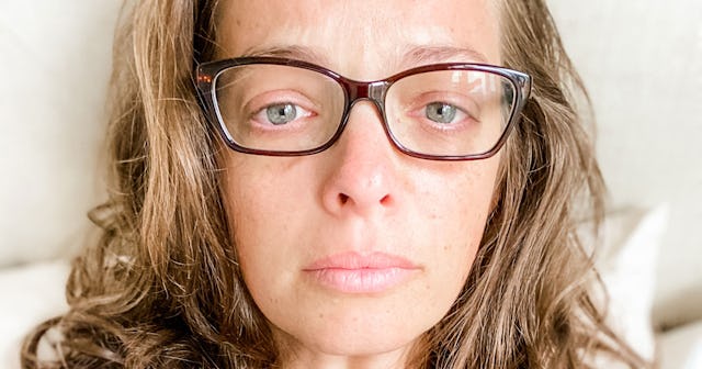 Stephanie Hanrahan's selfie with a neutral facial expression