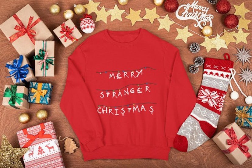 Stranger Things Ugly Christmas Sweater