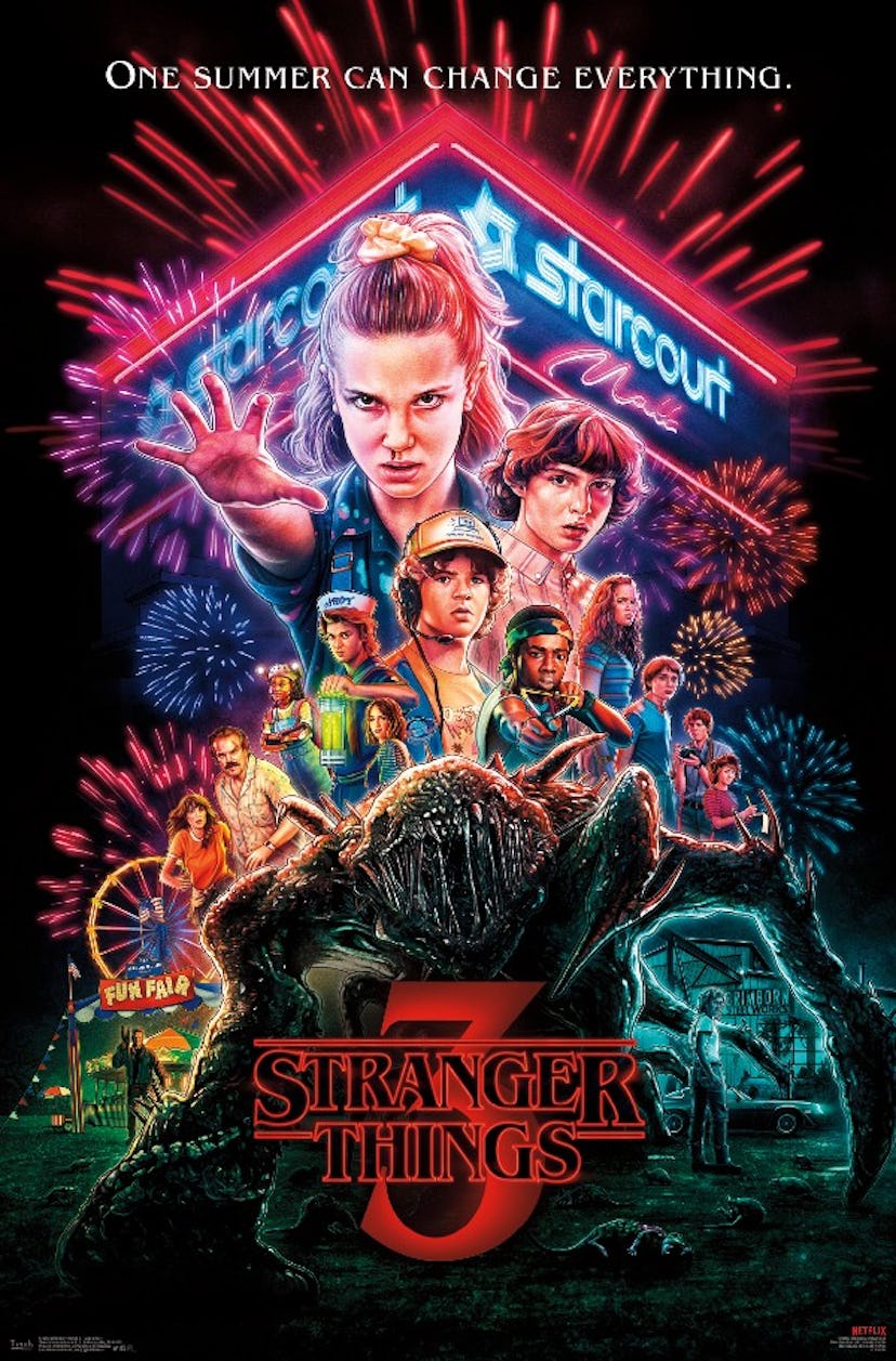 Stranger Things 3 One Sheet Poster