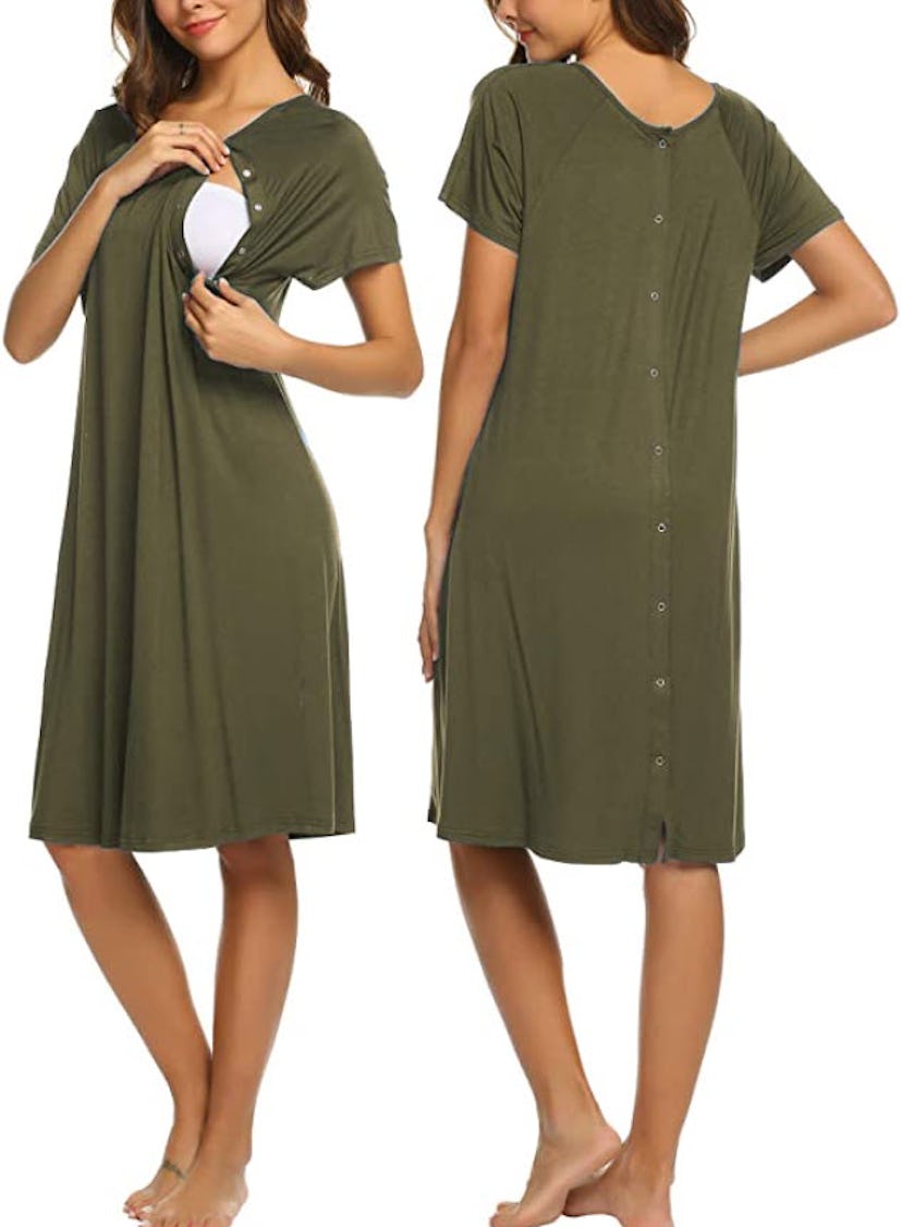 Ekouaer Hospital Nightgown