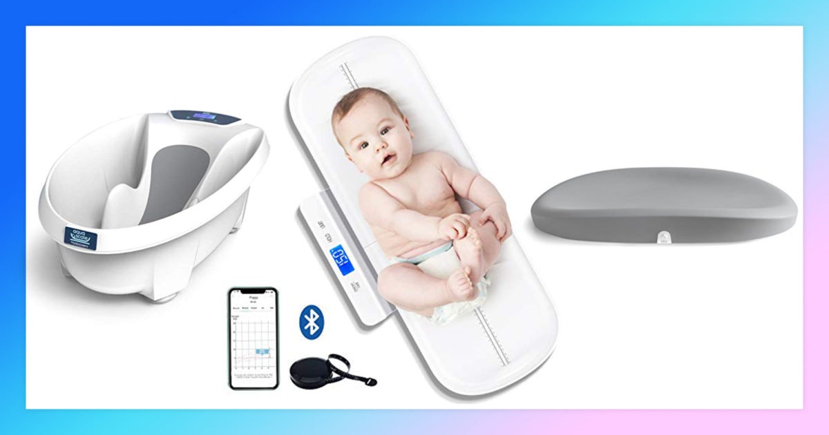 These Tech-Forward Baby Scales Will Help Track Your Little One's Growth  (And Give You Peace Of Mind)