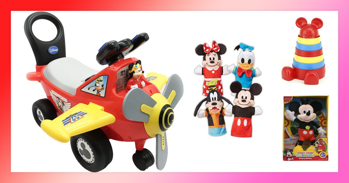 Disney Mickey Mouse & Friends Vehicles Wooden Sound Puzzle