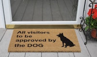 All Visitors to Be Approved by the Dog