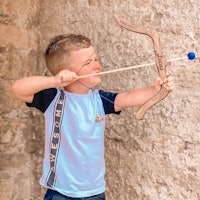 Personalized Bow and Arrow Toy for Kids