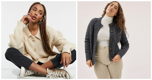 chunky cardigan sweaters