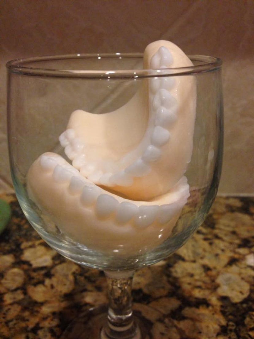 Denture soap set