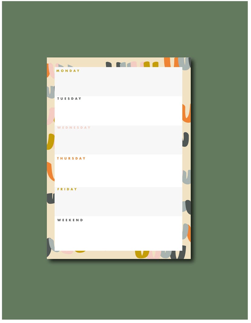 GodlyGorgeous Happy Illustration Notepad