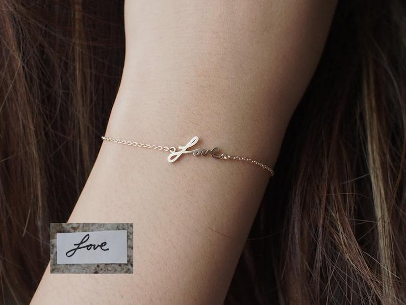 GracePersonalized Personalized Handwriting Bracelet