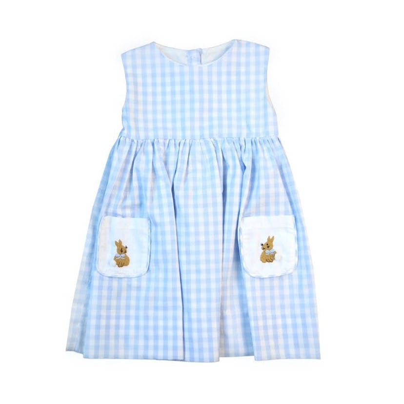 Bella Bean Kelly Gingham Bunny Dress