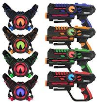 ArmoGear Laser Tag Guns with Vests - Set of 4
