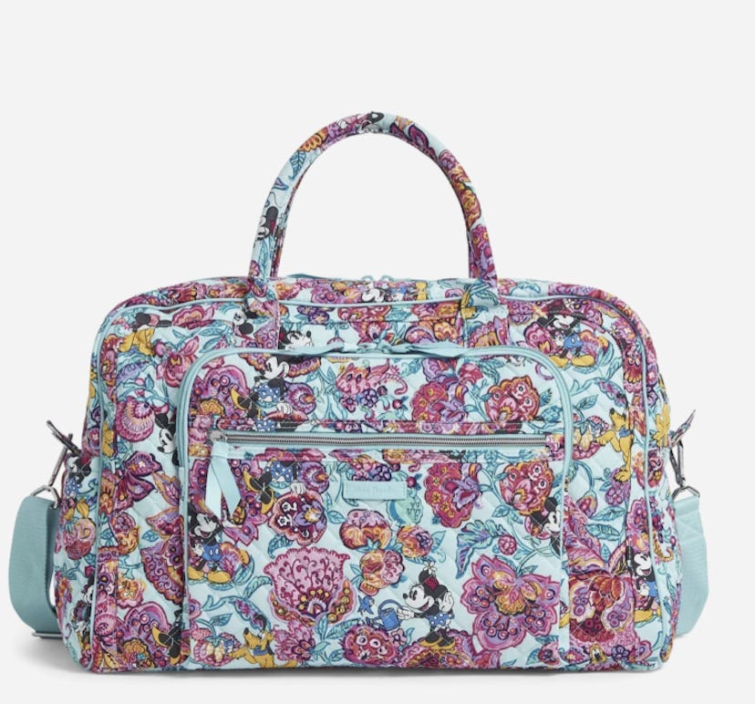 Vera Bradley Mickey’s Colorful Garden Weekender Bag