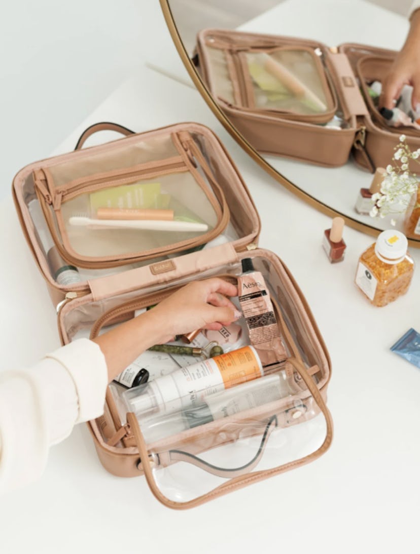 Calpak Clear Cosmetics Case