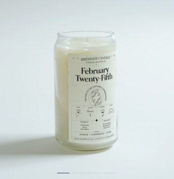 Birthdate Co. Candle