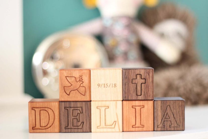 Baptism Name Blocks